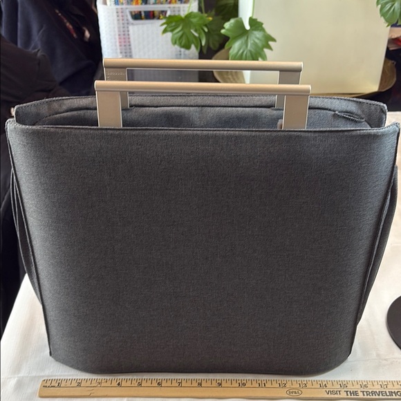 Samsonite by Starck Gray Laptop Bag with Structured Design